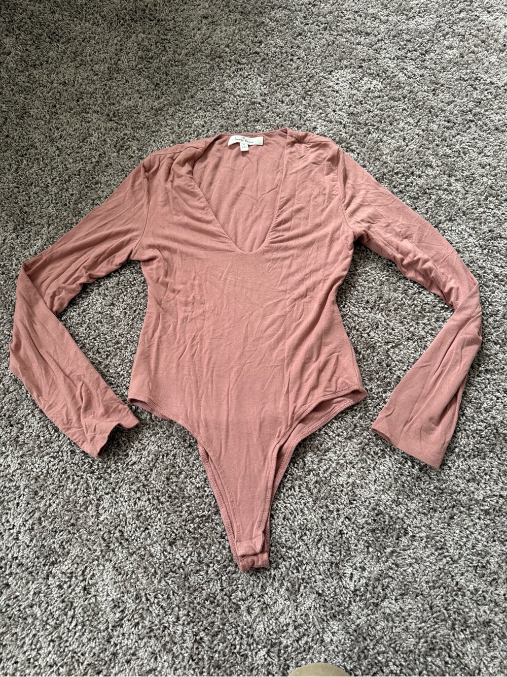 Long Sleeve V-Neck Bodysuit